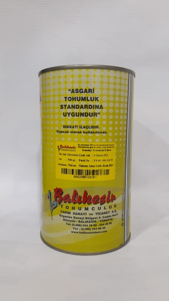 BALIKESİR DEREOTU TOHUMU (GÖNEN 010) 500 GR