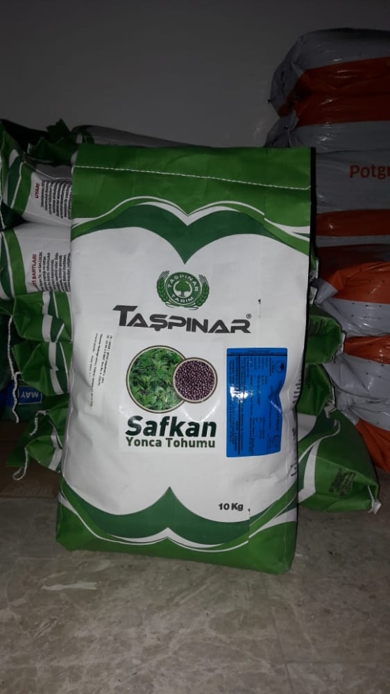 TAŞPINAR SAFKAN YONCA TOHUMU 10 KG (YERLİ)