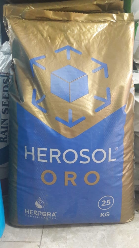 Herosol Oro 12-12-17+So3+Fe 25 kg