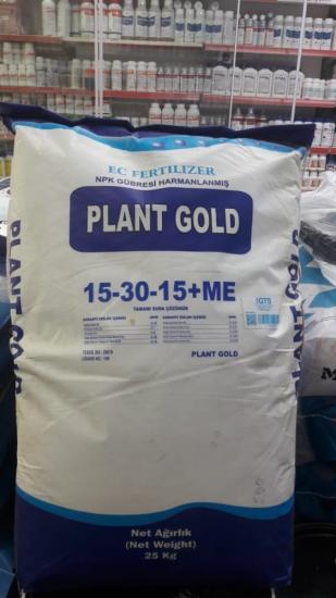 PLANT GOLD 15-30-15 GÜBRE  FİYATI VE ÖZELLİKLERİ