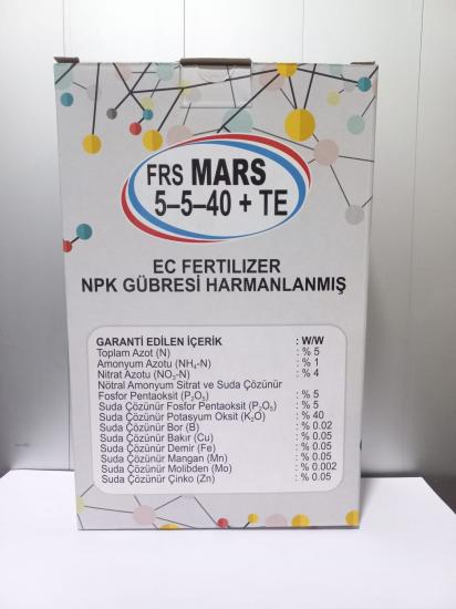 FRS MARS 5–5–40 + TE NPK GÜBRESİ